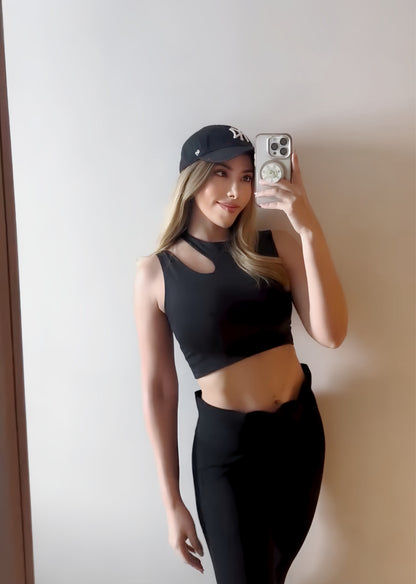 Crop Top Cuello