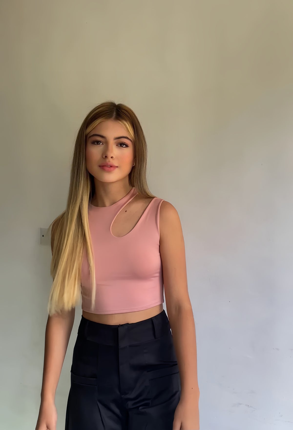 Crop Top Cuello