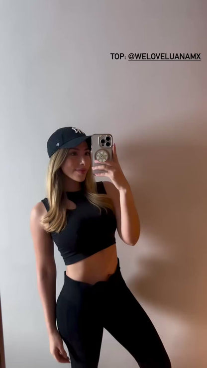Crop Top Cuello