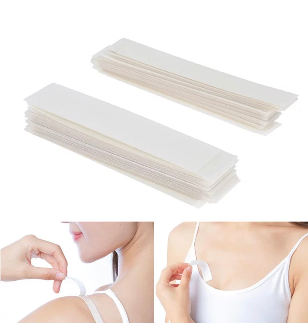 Cinta Doble Cara Para Ajustar Prendas X 36 U